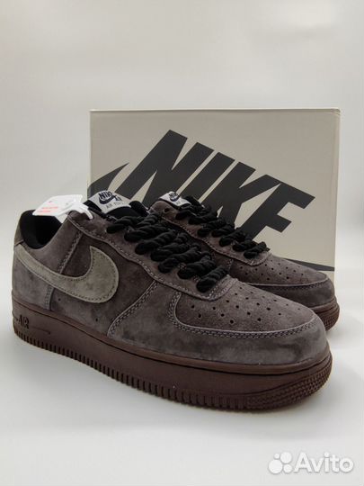 Nike Air Force 1 Low Grey Suede