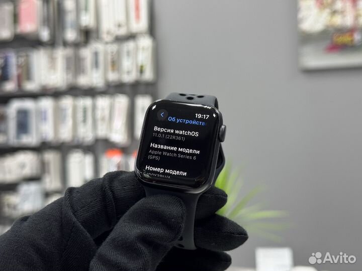 Часы Apple Watch 6 Nike+ (акб 100) Оригинал