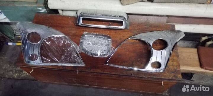 Хромированные накладки на прадо 120