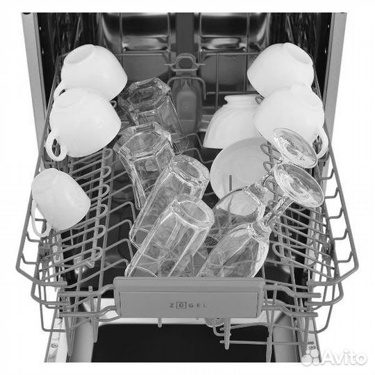 Встр.посудомоечная машина 45 см zugel ZDI453