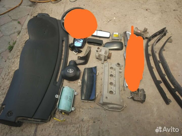 Запчасти Toyota corolla 120