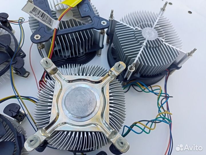 Кулеры процеccорные, радиаторы
