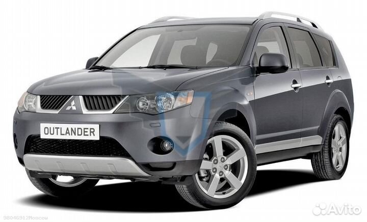 Арка правая Mitsubishi Outlander XL 2005-2012 (Polcar)