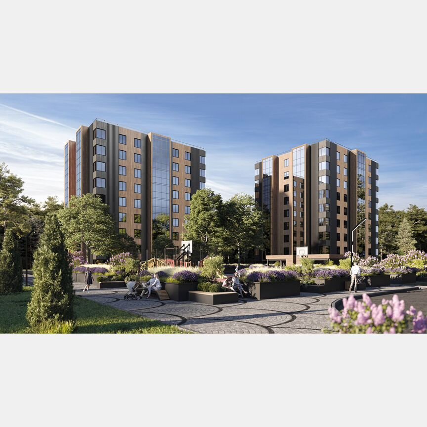 2-к. квартира, 57,5 м², 5/9 эт.