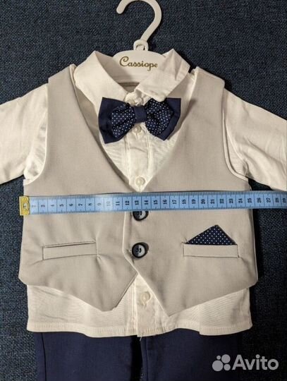 Новогодний костюм для мальчика 68 см