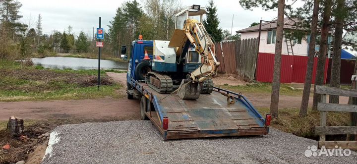 Мини экскаватор, трактор, аренда, услуги