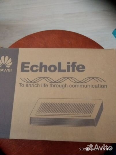 Терминал оптической сети echolife gpon HG8245