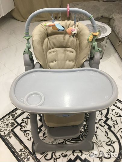 Стульчик для кормления chicco polly magic relax