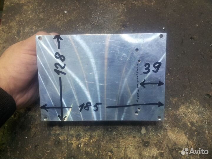 Теплоотвод 185*128*48