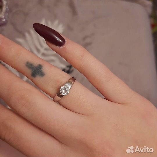 Серебряное кольцо