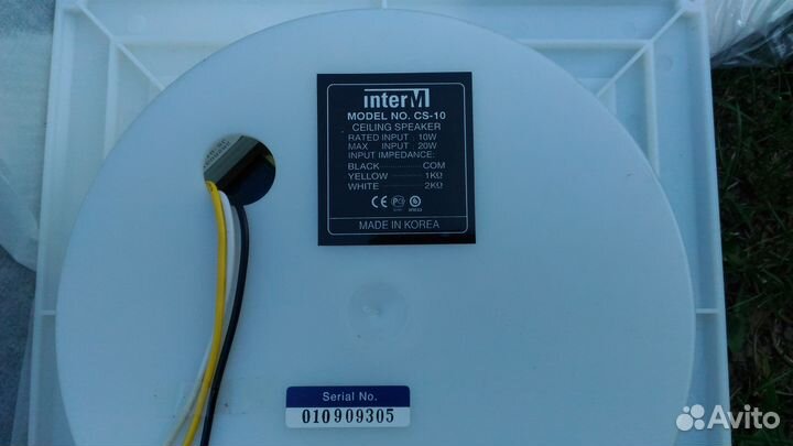 Динамики Интер-М interM новые для оповещения