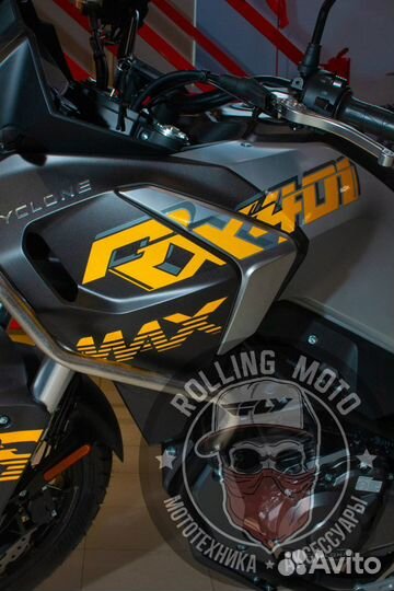 Дорожный мотоцикл Cyclone RX401 black