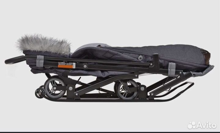 Сани - коляска зимние на колесах Vulpes GL