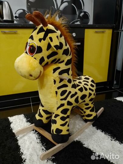 Качалка мягкая лошадка