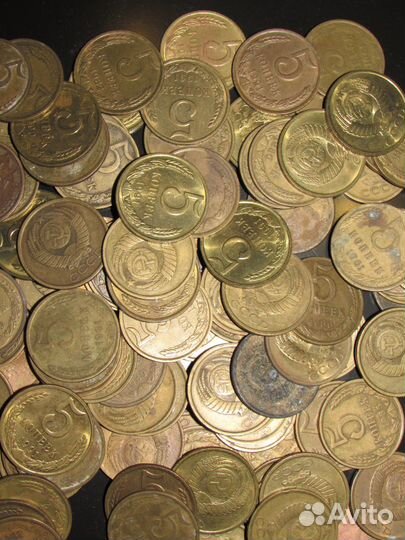 1, 2, 3, 5 копеек 1961 - 1991 гг