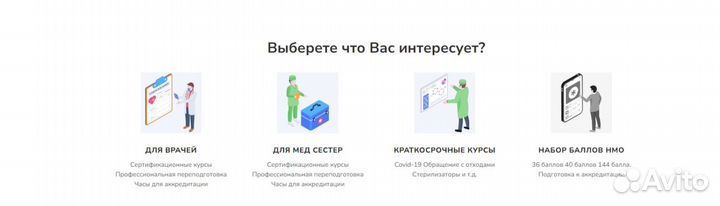 Аккредитация медицинских работников, все виды