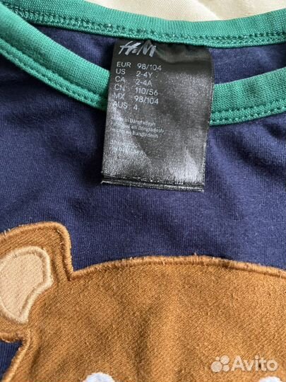 Gap H&M Zara Carters одежда для мальчика 98