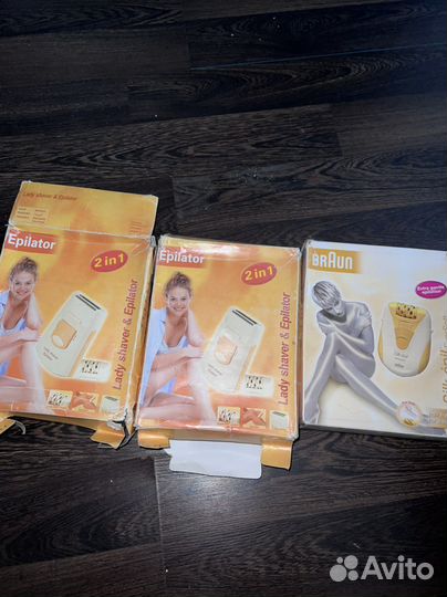 Эпиляторы braun