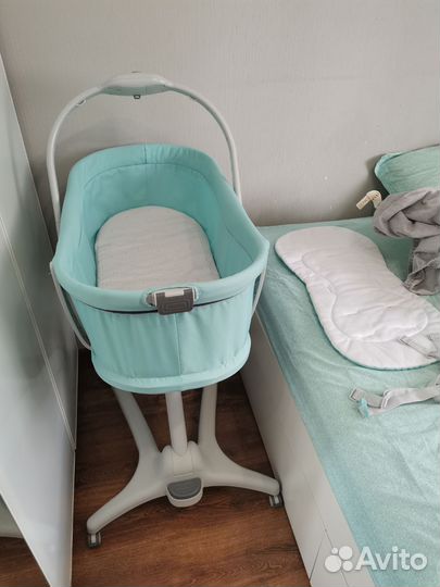 Люлька-стул Chicco Baby Hug 4в1 +матрас,стол,чехол