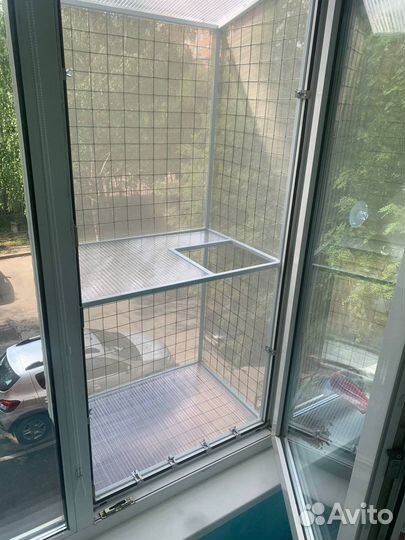 Котобалкончик на окно для прогулок кошки