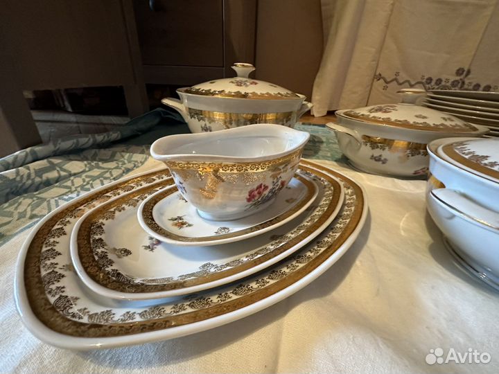 Столовый сервиз на 12 персон гдр