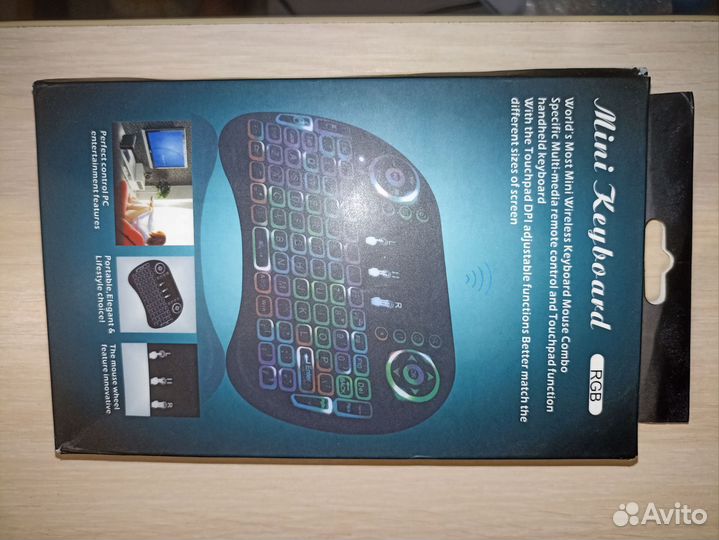 Портативная сенсорная беспроводная мини-клавиатура