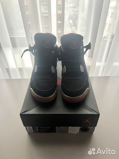 Nike Air Jordan 4 Bred 11.5 us оригинал