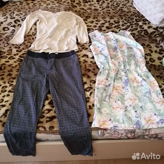 Вещи пакетом 42-44-46,обувь 36р