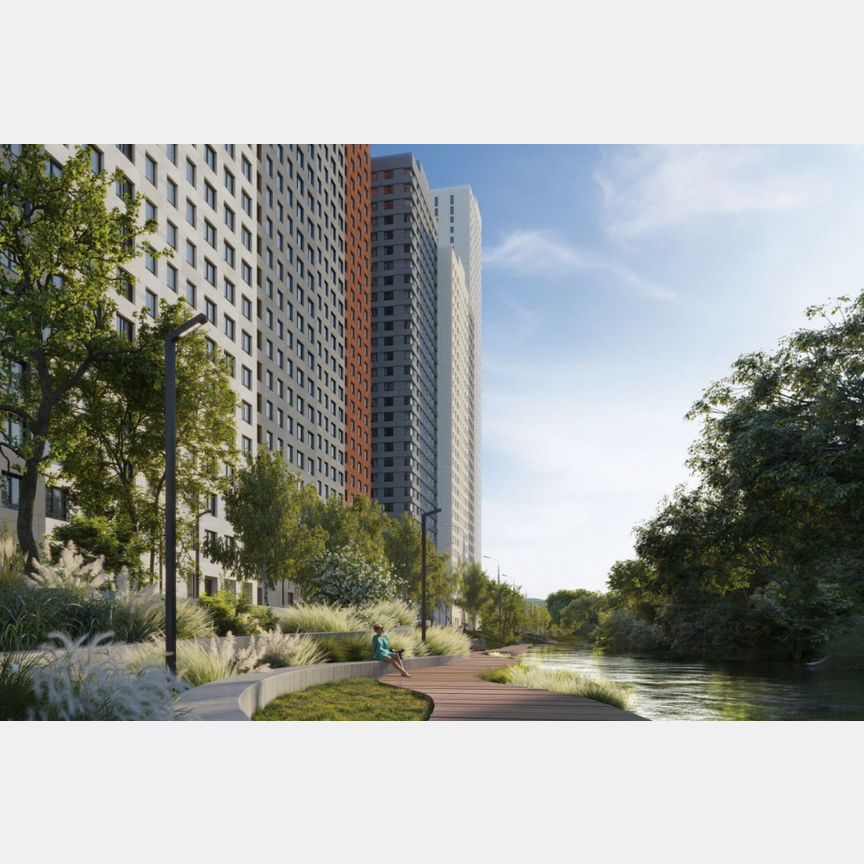 2-к. квартира, 69,6 м², 12/43 эт.