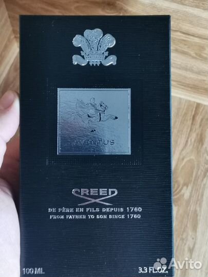 Духи мужские creed aventus 100ml