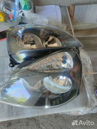 Фары на renault symbol