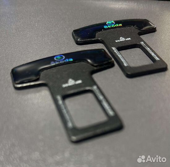 Заглушки для ремня skoda