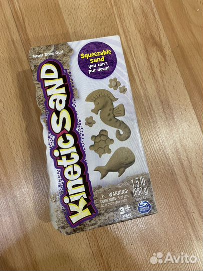 Кинетический песок Kinetic Sand, 608 грамм