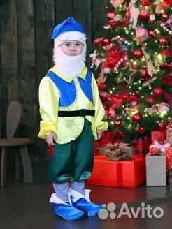 Костюм гномика на Новый год