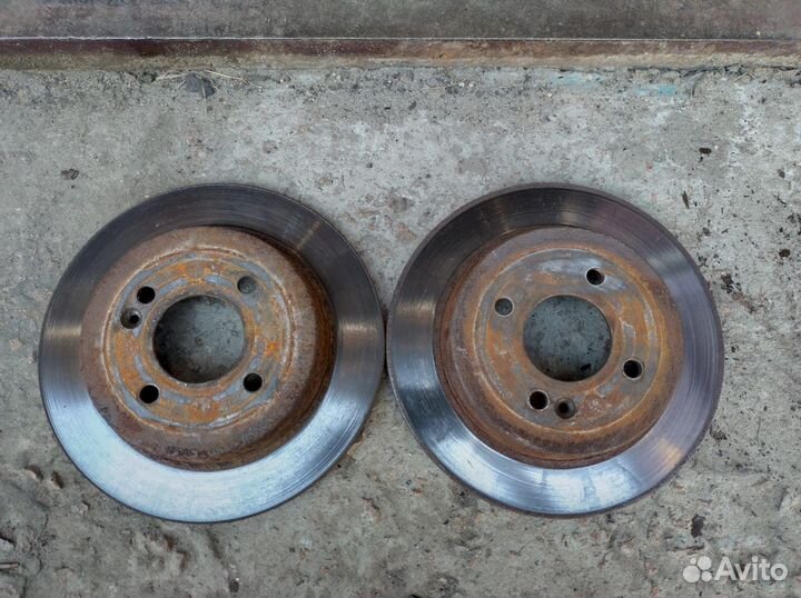 Тормозные диски задние hyundai solaris