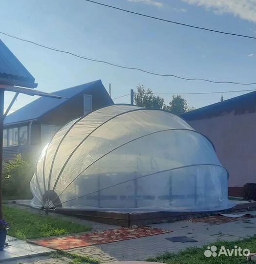 Купол для бассейна, тент для бассейна