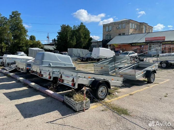 Прицеп 2500х1500 самосвал 2-х бортовый тент