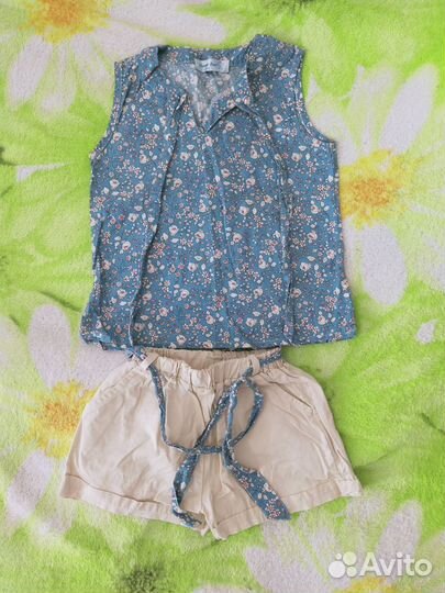 Летний костюм для девочки