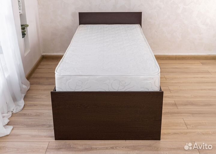 Кровать 90х200 с ящиками Марс венге