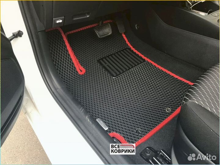 Коврики эва ева EVA 3d с бортами