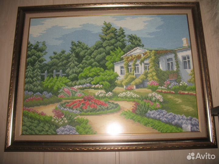 Картины, вышитые крестом