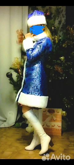 Костюм деда мороза и снегурочки бу