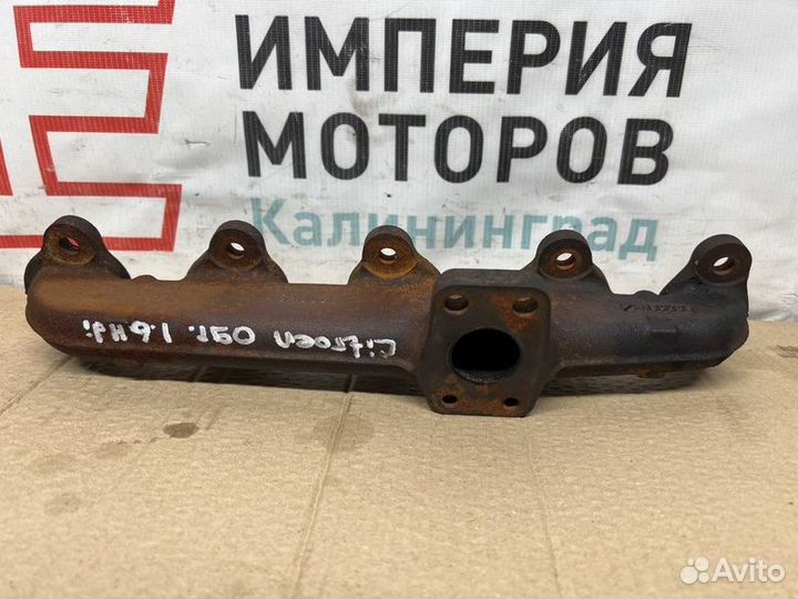 Коллектор выпускной Citroen C4 1.6 HDI 9H0 2009