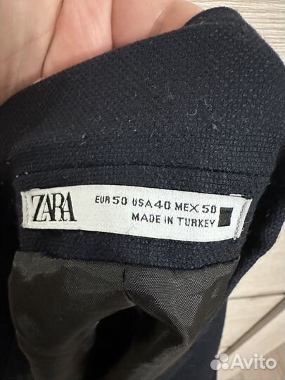 Костюм синий мужской Zara