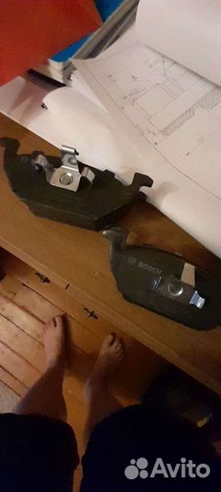 Тормозные колодки audi