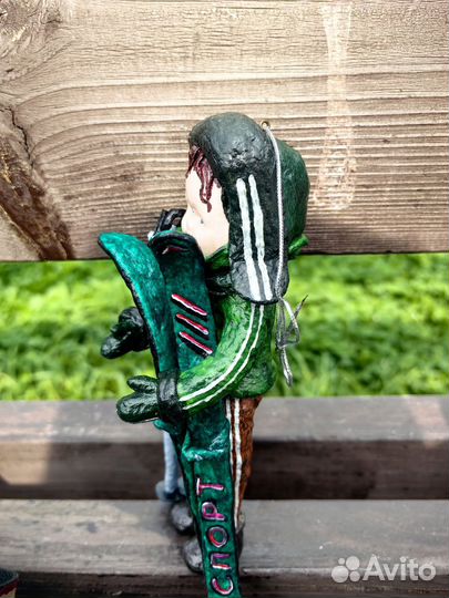 Лыжник на елку