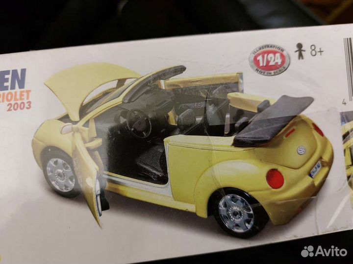Сборная модель New Beetle Cabriolet 1:24