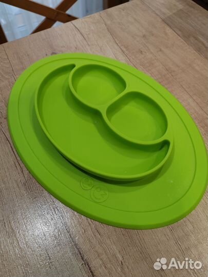 Тарелочка детская силиконовая ez pz