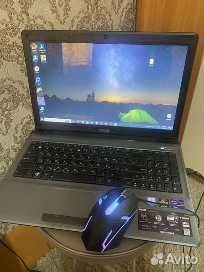 Asus A52J /8 ядер