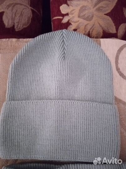 Шапка+ снуд Весна